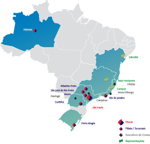Mapa Endereços Mitsui